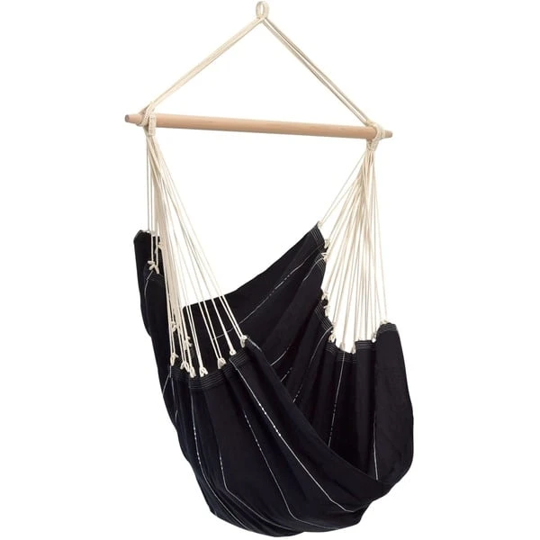 Amazonas Hängesessel Brasil Black AZ-2030140, Camping-Hängesessel 3 Amazonas Hängesessel Brasil Black AZ-2030140, Camping-Hängesessel