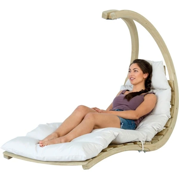 Amazonas Swing Lounger Creme AZ-2020410, Hängesessel 15 Amazonas Swing Lounger Creme AZ-2020410, Hängesessel – Bild 13