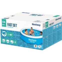 Bestway Fast Set Aufstellpool-Set, Ø 244cm X 61cm, Schwimmbad -Gardena Verkaufe Bestway Fast Set Aufstellpool Set 244cm x 61cm Schwimmbad@@1844768 7