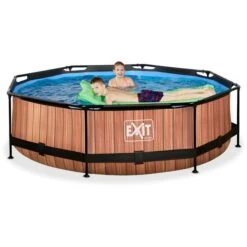 Exit Toys Wood Pool, Frame Pool Ø 300x76cm, Schwimmbad 9 Exit Toys Wood Pool, Frame Pool Ø 300x76cm, Schwimmbad -Gardena Verkaufe Exit Toys Wood Pool Frame Pool 300x76cm Schwimmbad@@1783012 1