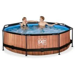 Exit Toys Wood Pool, Frame Pool Ø 300x76cm, Schwimmbad 11 Exit Toys Wood Pool, Frame Pool Ø 300x76cm, Schwimmbad -Gardena Verkaufe Exit Toys Wood Pool Frame Pool 300x76cm Schwimmbad@@1783012 3