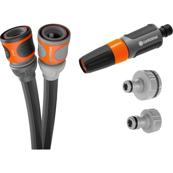 GARDENA Textilschlauch Liano Life 1/2", 25 Meter Set 3 GARDENA Textilschlauch Liano Life 1/2", 25 Meter Set