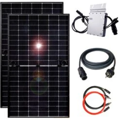 MyVoltaics Balkonkraftwerk MyBasic - Doppelte Power, 800 Watt