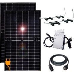 MyVoltaics Balkonkraftwerk MyGarten - Doppelte Power, 800 Watt