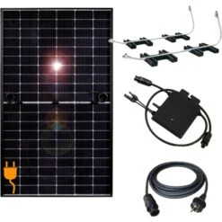 MyVoltaics Balkonkraftwerk MyGarten - Einfach, 400 Watt