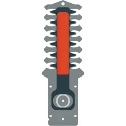 WOLF-Garten Strauchmesser Für Akku 50 EMB, Ersatzmesser