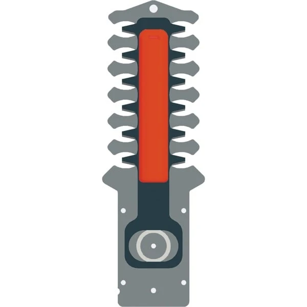 WOLF-Garten Strauchmesser Für Akku 50 EMB, Ersatzmesser 3 WOLF-Garten Strauchmesser Für Akku 50 EMB, Ersatzmesser